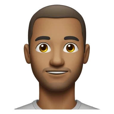 A head and shoulders shot of a 32 year old unknown man, with unknown unknown hair,   with unknown eyes wearing a t-shirt. sticker