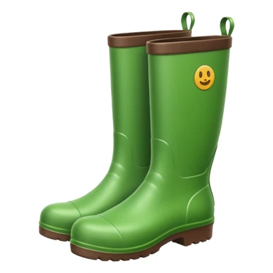 garden boots sticker
