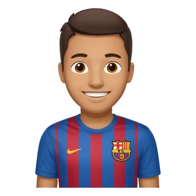 araujo в футболке барселоны sticker