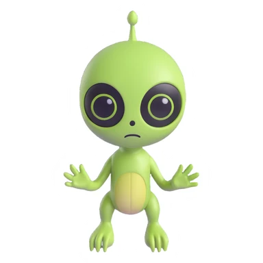 Shiko alien  sticker