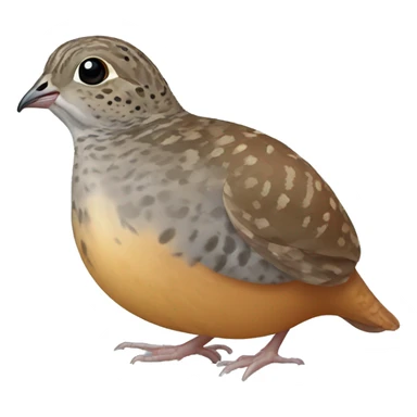 button quail sticker