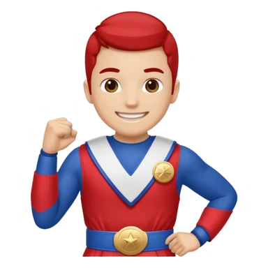 Red, White, and Blue Reigning Chamption sticker