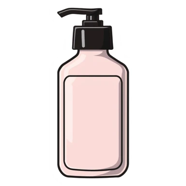 A bottle of conditioner sticker