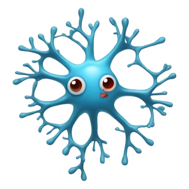 Neuron wearing a bow sticker