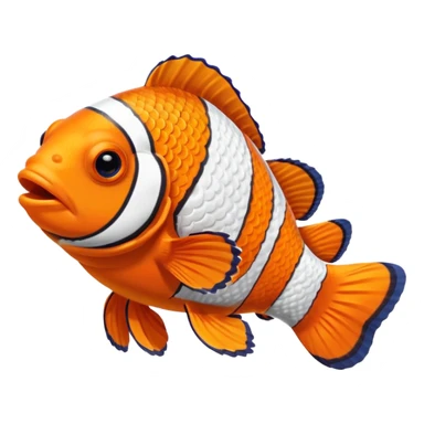 Nemo clownfish sticker