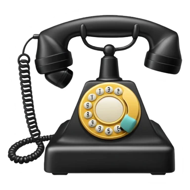 Un Téléphone qui appelle quelqu’un. ￼ sticker