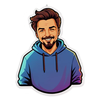 Just a chill guy  sticker