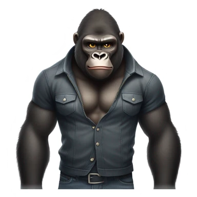 gorilla from Sing movie sticker