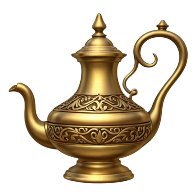 aladdin's lamp sticker