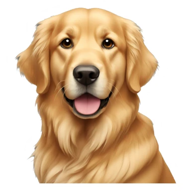 Golden retriever with name Thor sticker