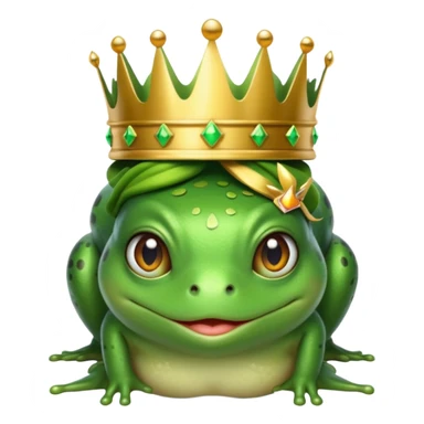 frog princess sticker