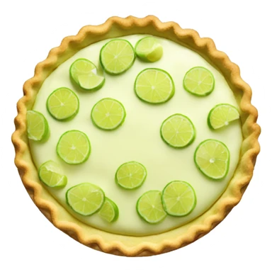 Key lime pie sticker