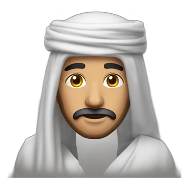 homme tres gros arabe sticker