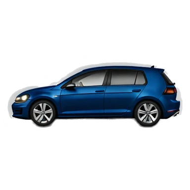volkswagen golf 5 shadow blue LED lights sticker