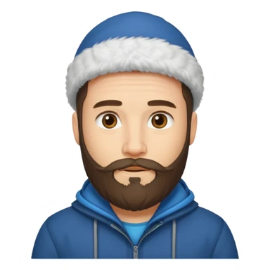 cübbe giyen takkeli sakallı bir insan emojisi sticker