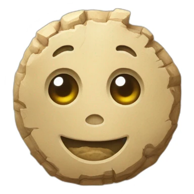 fossile dans la pierre sticker