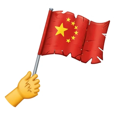 Make a flag aggressive sticker