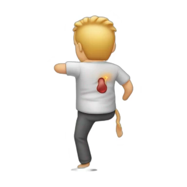 chiro cracking back sticker