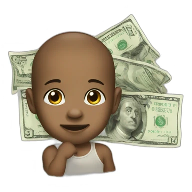 money litle babies more sticker