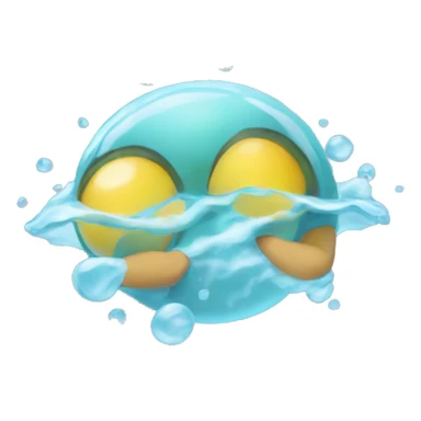 Ola de agua  sticker