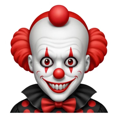 Art the clown sticker