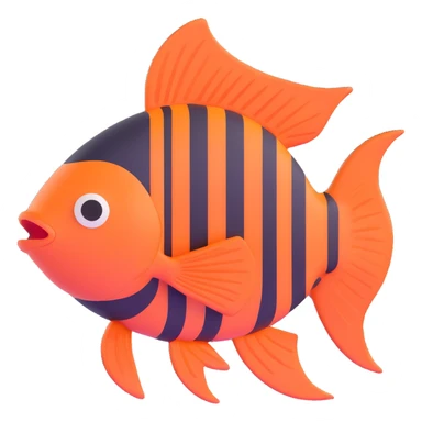 colorful fish sticker