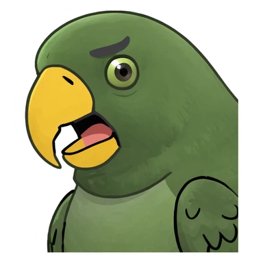 parrot sticker