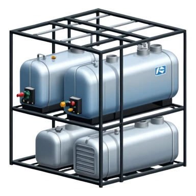 ambient and refirigeration warehouse at an angle cold sticker