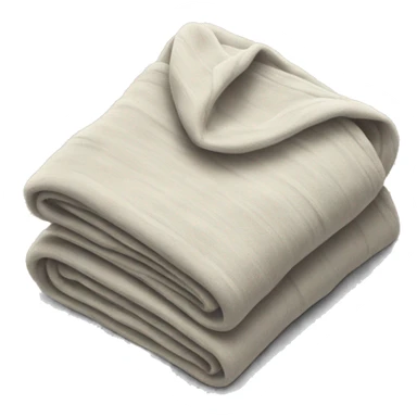 Folded blanket sticker