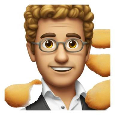 Milanesa de pollo  sticker