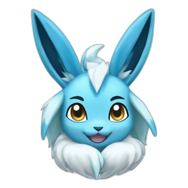 Glaceon Pokemon sticker