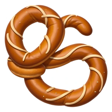 cute pretzel sticker