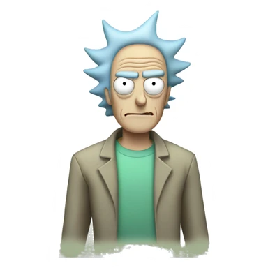 Rick and Morty sticker