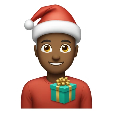 Gifts under the Christmas tree  sticker