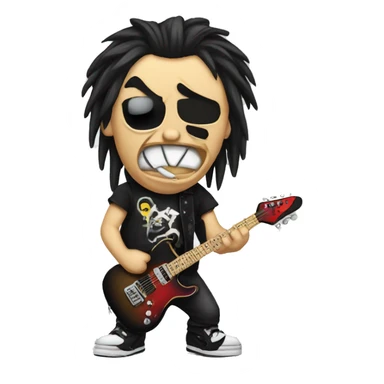 thrash hardcore punk rocker sticker