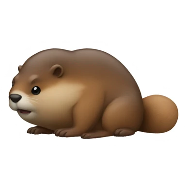 canadian flag with beaver sticker