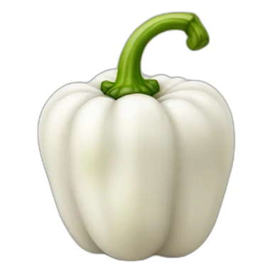 White Bulgarian Pepper sticker