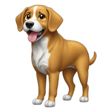 dodge coin dog sticker