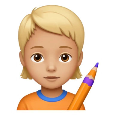 child art picture sticker