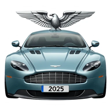 Logo Aston Martin 2025 sticker