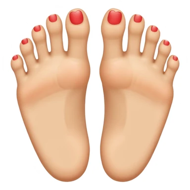 Toes flipping u off sticker