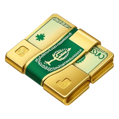 Saudi Riyal Symbol sticker