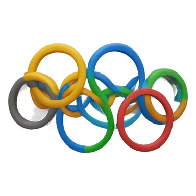Olympic rings sticker