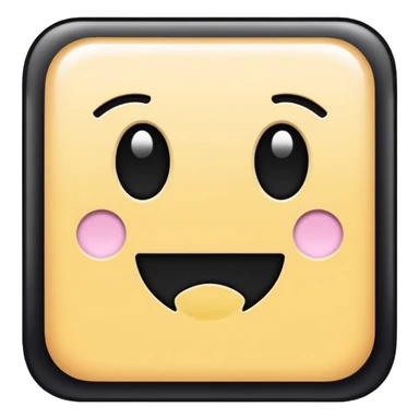 a square and good written in it also fill the background with pastel blue color sticker