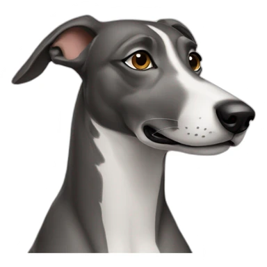 greyhound dog sticker