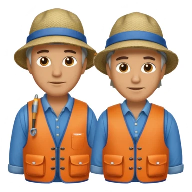 2 pescadores sticker