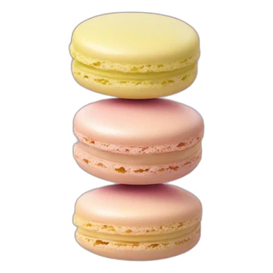 Macron macaron sticker