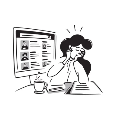 job search requirements section sticker