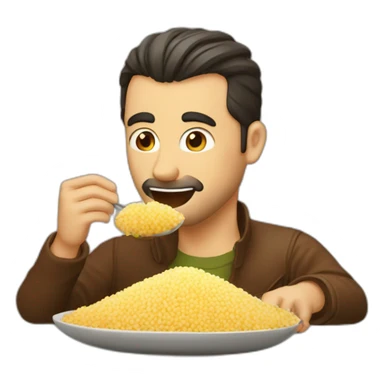 Éric Zemour eat couscous sticker