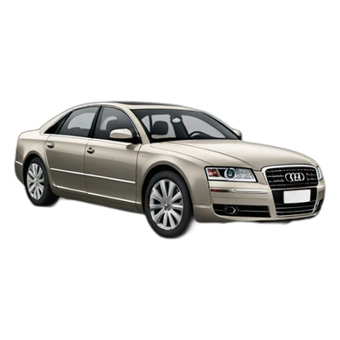 2005 Audi A8 6.0 W12 sticker